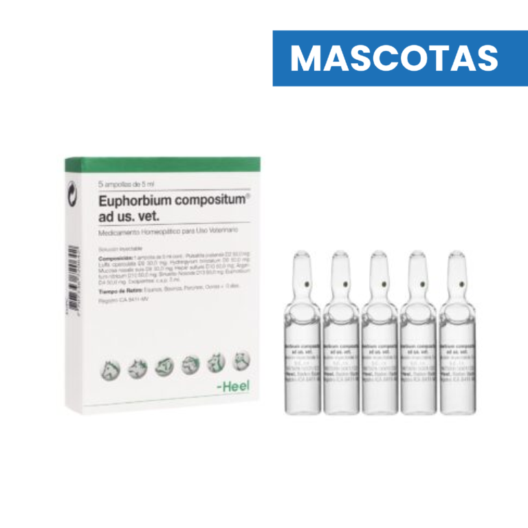 EUPHORBIUM COMPOSITUM AD US VET (Unidad) HEEL VETERINARIO, MASCOTAS - Imagen 1