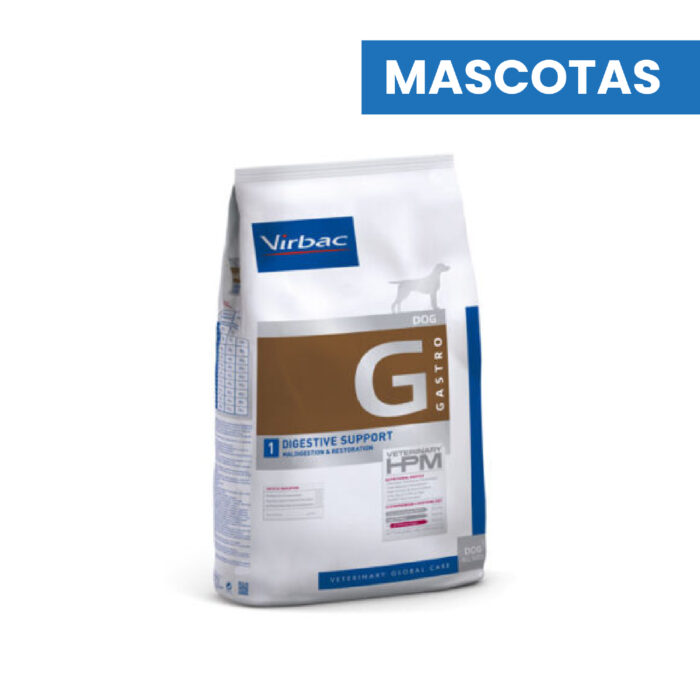VIRBAC HPM DOG DIGESTIVE SUPPORT  Transtornos digestivos  X 3 Kg, ALIMENTO MASCOTAS - Imagen 1