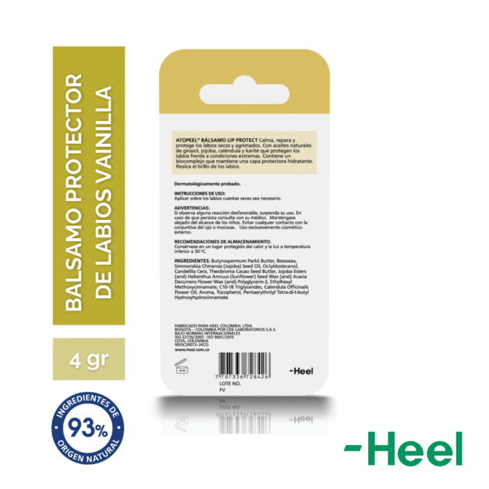 ATOPEEL - Balsamo Lip Protect x 4 grs - HEEL - Imagen 2