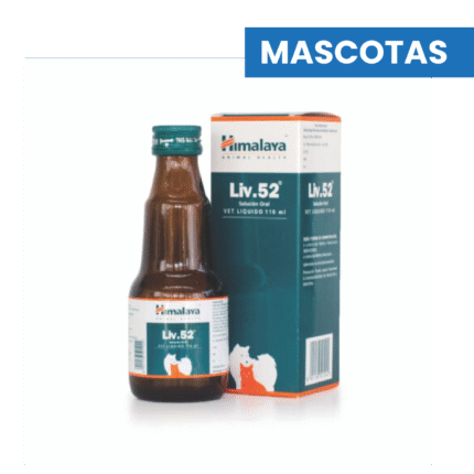 MASCOTAS LIV. 52 VET – Liquido x 110 ml – HIMALAYA – Veterinario Mascotas HIMALAYA
