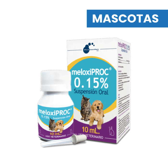 MELOXIPROC 0.15% - Oral x 10 ml - PROCONVET - Imagen 1