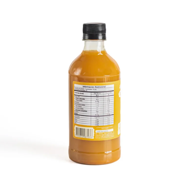 MANZATO VITAL VINAGRE DE MANZANA CON LA MADRE SABOR CÚRCUMA, PIMIENTA NEGRA Y PENCA SÁBILA 500ML - Imagen 2