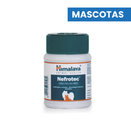 MASCOTAS NEFROTEC – Frasco x 60 Tabletas – HIMALAYA – Veterinario Mascotas HIMALAYA