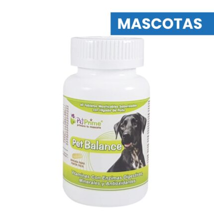 PET BALANCE 60 TAB PET PRIME VETERINARIO - MASCOTAS