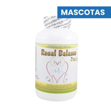 MASCOTAS RENAL BALANCE X60 TAB PET PRIME VETERINARIO, MASCOTAS APARATO URINARIO VET