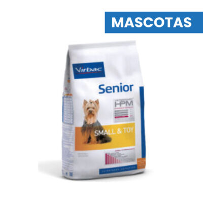 MASCOTAS VIRBAC HPM SENIOR DOG SMALL & TOY X 1,5 Kg  ALIMENTO MASCOTAS ALIMENTOS VET PERROS