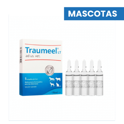 MASCOTAS TRAUMEEL LT AD US VET x 5 ML(Caja x 5 Ampollas) HEEL VETERINARIO HEEL VET