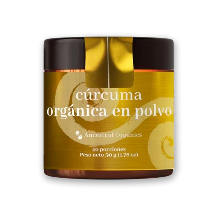 ALIMENTOS Y BEBIDAS ANCESTRAL ORGANICS CÚRCUMA ORGÁNICA EN POLVO 50g X2 ALIMENTO EN POLVO