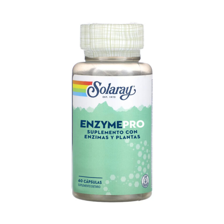 ENZYMEPRO SOLARAY X 60 CAPSULAS, PRODUCTO NATURAL, SUPLEMENTO - Imagen 1