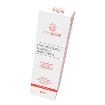 FOTOPROTECTOR PROBIÓTICO MINERAL 50+