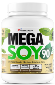 MEGA SOY 90 Proteina de Soya (Envase x 1.65 lb) NUTRAMERICAN