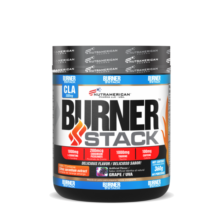 BURNER STACK Uva (Envase x 360 gr) NUTRAMERICAN - Imagen 1