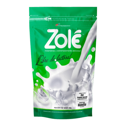 ZOLE - Vainilla Leche de Soya (Bolsa x 400 gr) NUTRAMERICAN