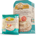 TOSTADAS DE ARROZ CON QUINUA (PAQUETE X 6 EMPAQUES) SANISSIMO