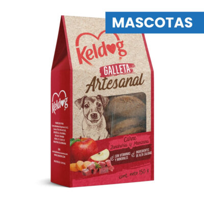 MASCOTAS GALLETAS ARTESANALES CARNE, ZANAHORIA Y MANZANA (CanAmor) CanAmor