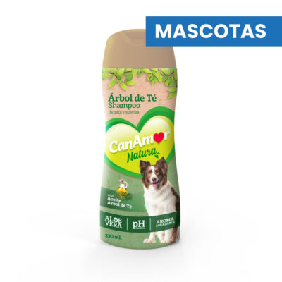 MASCOTAS Shampoo para perros árbol de té 230 ml (CanAmor) ANTIINFLAMATORIO