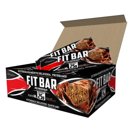 FITBAR - Chocolate Barra de Proteina (Caja x 6 Unidades) NUTRAMERICAN