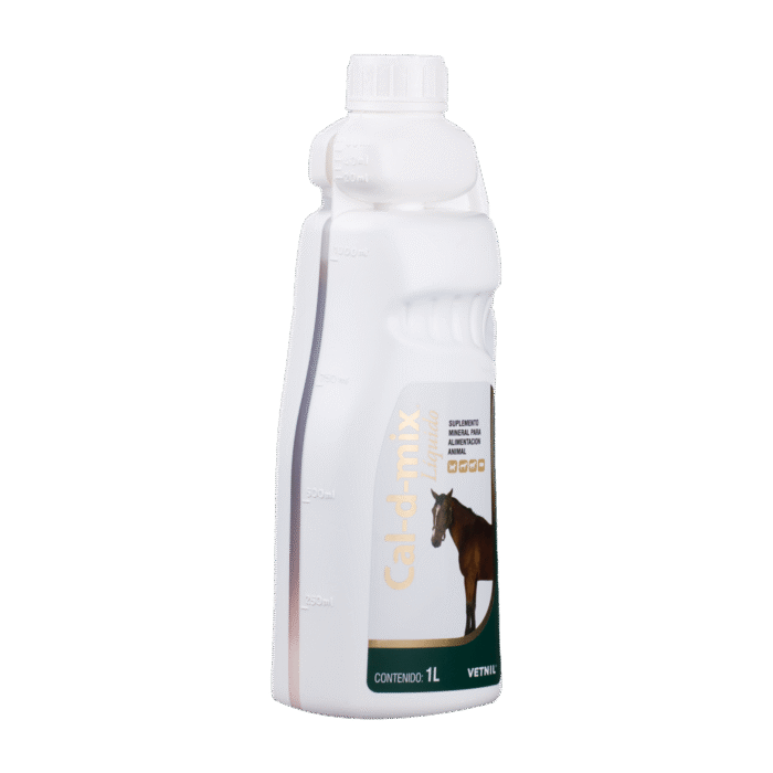 CAL-D-MIX - Suplemento de Calcio Equino x 1 lt - VETNIL - Veterinario Caballos - Imagen 3