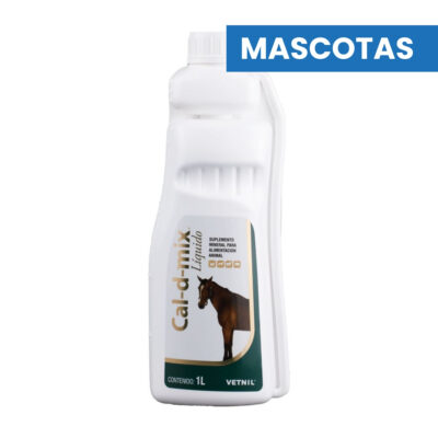MASCOTAS CAL-D-MIX – Suplemento de Calcio Equino x 1 lt – VETNIL – Veterinario Caballos EQUINOS