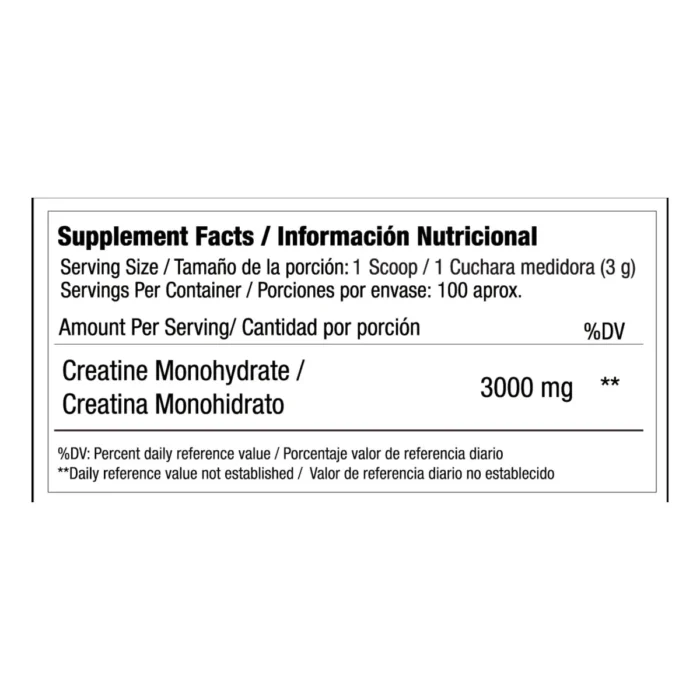 CREATINE BOOSTER CREATINA MONOHIDRATADA Y MICRONIZADA X 300 GRAMOS ACTION PRO NEWLAB NUTRITION - Imagen 2