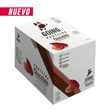 GOING Proteina Vegana Pack x 6 sobres sabor CHOCOLATE