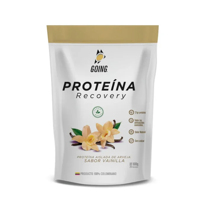 GOING Proteína Vegana Bolsa x 20 porciones sabor a VAINILLA - Imagen 1
