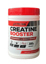 CREATINE BOOSTER CREATINA MONOHIDRATADA Y MICRONIZADA X 300 GRAMOS ACTION PRO NEWLAB NUTRITION