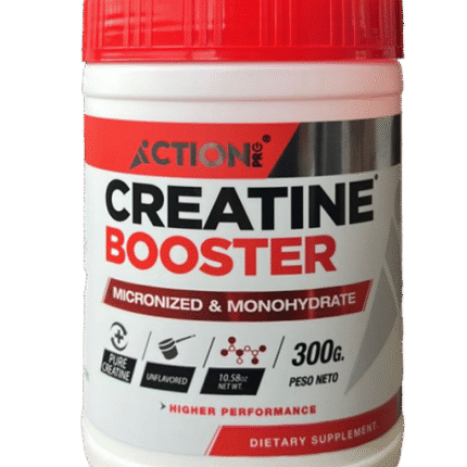SPORTS CREATINE BOOSTER CREATINA MONOHIDRATADA Y MICRONIZADA X 300 GRAMOS ACTION PRO NEWLAB NUTRITION AUMENTO DE RENDIMIENTO