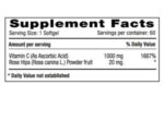 Vitamin C 1000 mg Rose Hips x 60 Softgels - Imagen 3