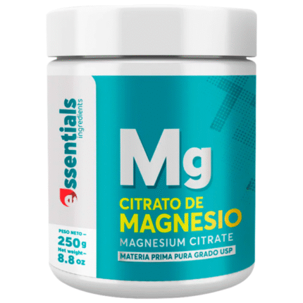 CITRATO DE MAGNESIO - Polvo x 250 grs - ESSENTIALS - Suplementos