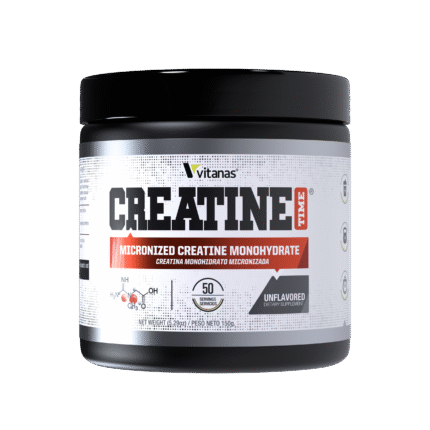 CREATINE TIME - Creatina Monohidratada x 150 grs - 50 Servicios VITANAS