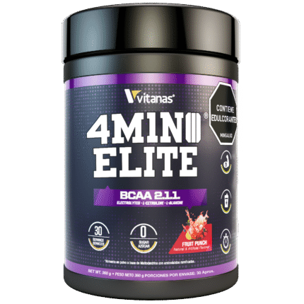 SPORTS 4M1N0 ELITE – BCAA x 360 grs – 30 Servicios VITANAS AMINOACIDOS