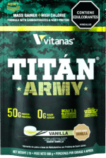 TITAN ARMY - Proteina x 2 lbs Vainilla VITANAS