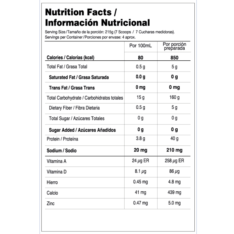 TITAN PLUS - Proteina x 2 libras Vainilla VITANAS - Imagen 2