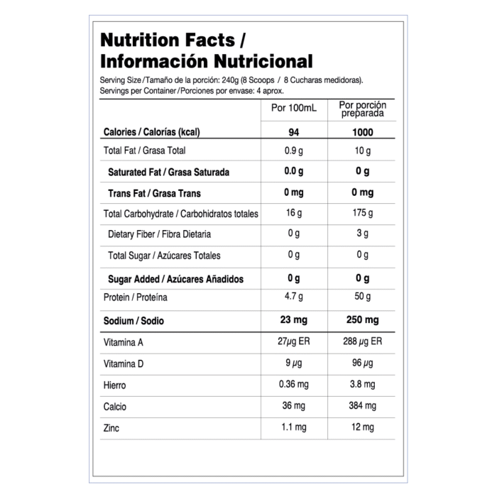 TITAN ARMY - Proteina x 2 lbs Vainilla VITANAS - Imagen 3