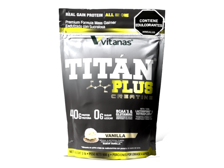 TITAN PLUS - Proteina x 2 libras Vainilla VITANAS - Imagen 1