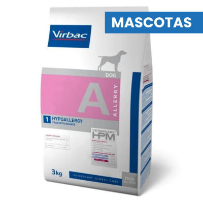 MASCOTAS VIRBAC HPM  DOG HYPOALLERGY,  HYDROLISED FISH  x 3 kg  MASCOTAS, VETERINARIA ALIMENTOS VET PERROS