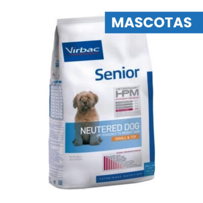 MASCOTAS VIRBAC HPM SENIOR NEUTERED DOG SMALL & TOY X 1.5 KG, ALIMENTO MASCOTAS, VETERINARIA ALIMENTOS VET PERROS