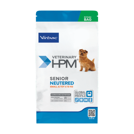 VIRBAC HPM SENIOR NEUTERED DOG SMALL & TOY X 1.5 KG ALIMENTO MASCOTAS, VETERINARIA
