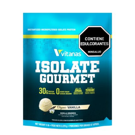 SPORTS ISOLATE GOURMET – Proteina x 5 lbs Vainilla VITANAS NEWLAB NUTRITION