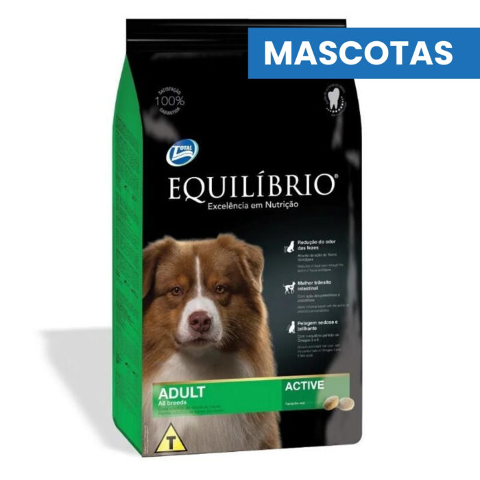 EQUILIBRIO Adulto All Breeds - Alimento para Perros con Pollo, Harina de Pescado y Arroz - Salud Digestiva y Pelaje Brillante - 2kg - ADM - Imagen 1