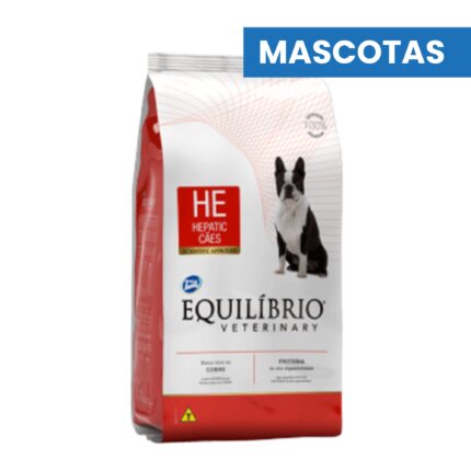 MASCOTAS EQUILIBRIO Alimento Veterinario Hepatic Adulto – Proteina Digestible y Vitaminas Esenciales – Nutricion para Salud Hepatica – 2kg ADM
