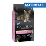 EQUILIBRIO Alimento para Gatitos Indoor - Salud Intestinal y Desarrollo Cognitivo - 1.5kg - ADM