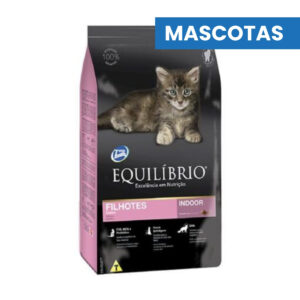 MASCOTAS EQUILIBRIO Alimento para Gatitos Indoor – Salud Intestinal y Desarrollo Cognitivo – 1.5kg – ADM ADM