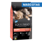 EQUILIBRIO Alimento para Gatos Adultos Salmon - Salud Urinaria y Digestiva - 1.5kg - ADM