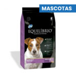EQUILIBRIO Alimento para Perros Adultos Razas Pequeñas - Salud Digestiva y Defensa Inmunologica - 2kg - ADM