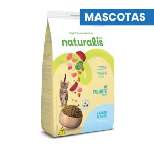 MASCOTAS NATURALIS Gatitos Pollo y Pescado – Alimento para Gatos con Proteinas Seleccionadas – Kitten – Energia y Vitalidad – 1.5kg – ADM ADM