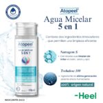 AGUA MICELAR 5 EN 1 ATOPEEL -HEEL - Limpieza Profunda sin Irritar - 220 ml