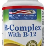 B-Complex with B-12 (Frasco x 90 tabletas) HEALTHY AMERICA