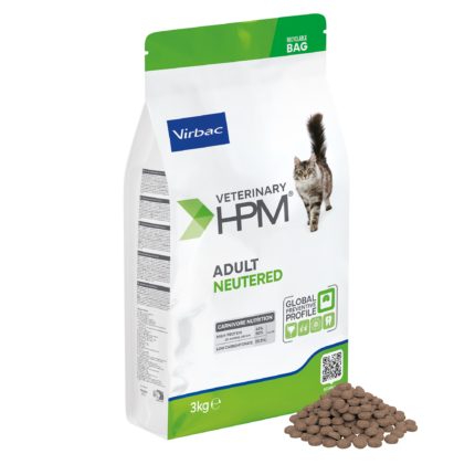 VIRBAC HPM ADULT NEUTERED CAT 3 Kg MASCOTAS
